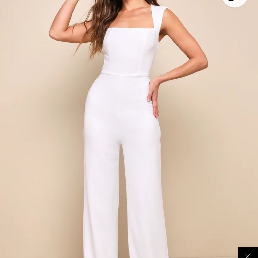White jumpsuit